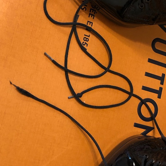 Authentic Black Patent Leather Burberry Booties - Picture 8 of 8